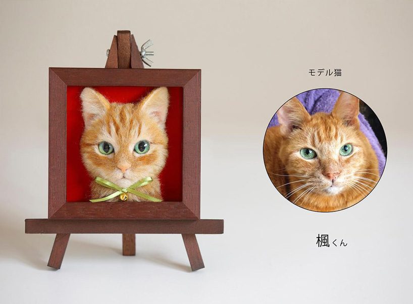 This Japanese Artist Creates Hats For Cats Made From Their Own