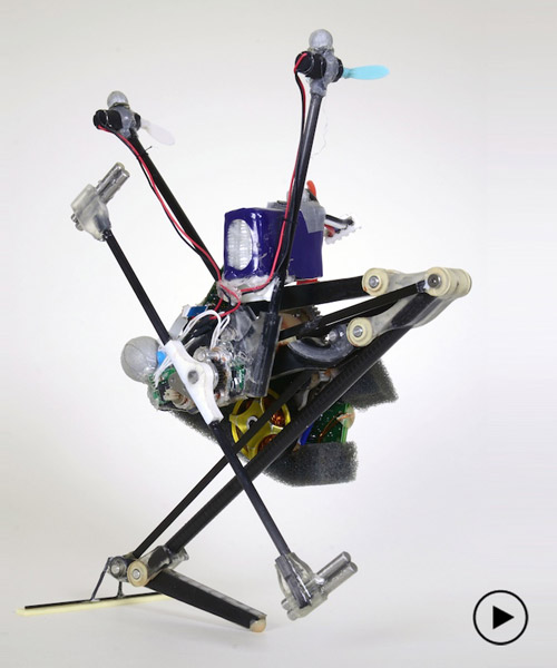 this hyper-aggressive pogo-stick robot demonstrates studies of extreme locomotion