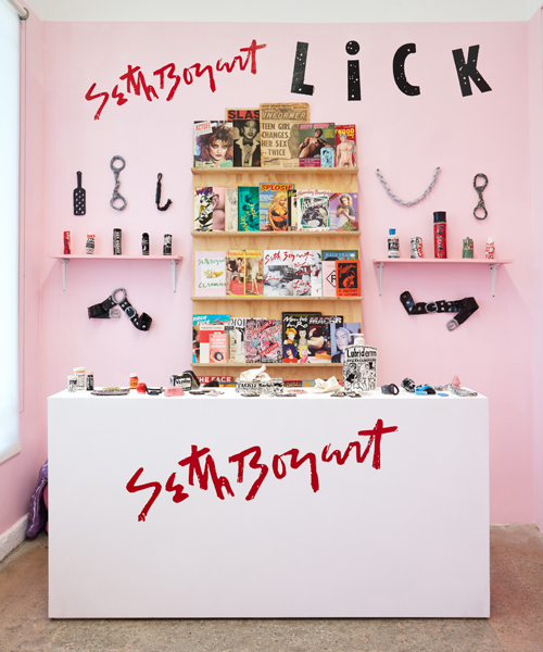 seth bogart presents a dysfunctional sex shop filled with ceramic toys in latest exhibition