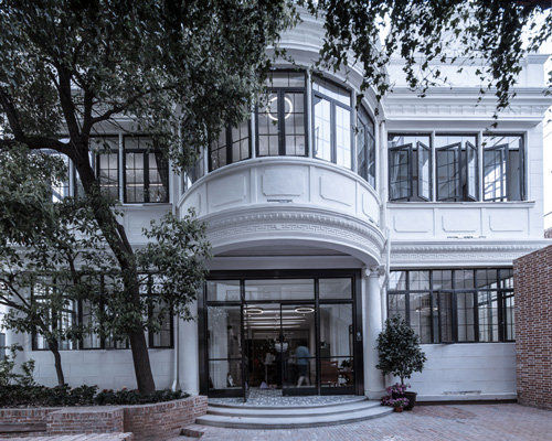 shanghai former celebrity residence is converted into co-working space, by yushe yuzhu