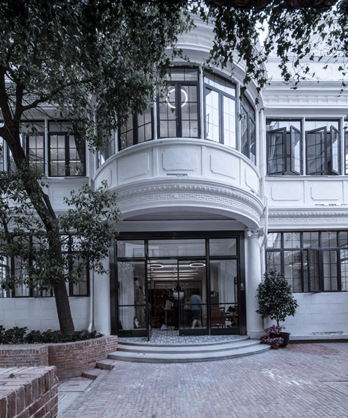 shanghai former celebrity residence is converted into co-working space, by yushe yuzhu