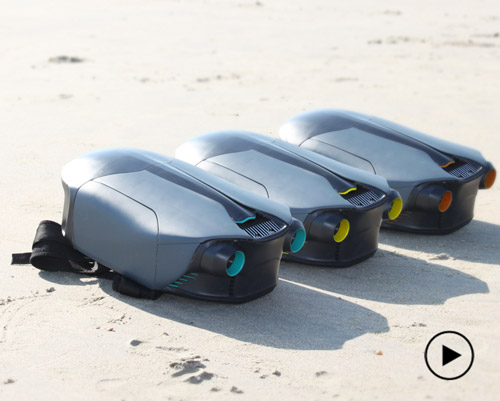 this student uses 3d printing to create the world's first underwater jetpack