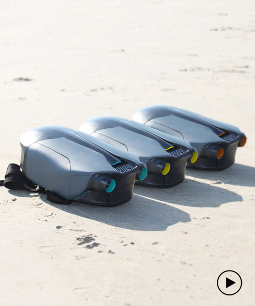 this student uses 3d printing to create the world's first underwater jetpack
