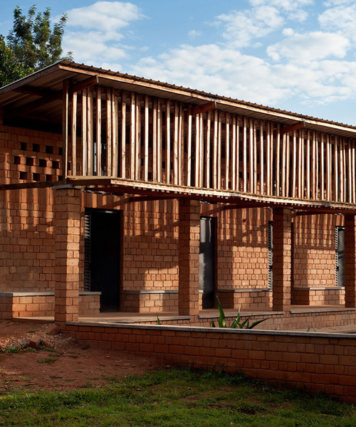 studio FH adds dormitories and classrooms to a college campus in uganda