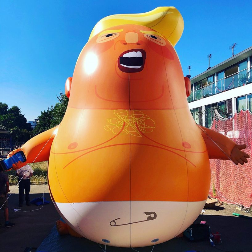 A Giant Baby Donald Trump Balloon Will Fly Over London During The President S Uk Visit