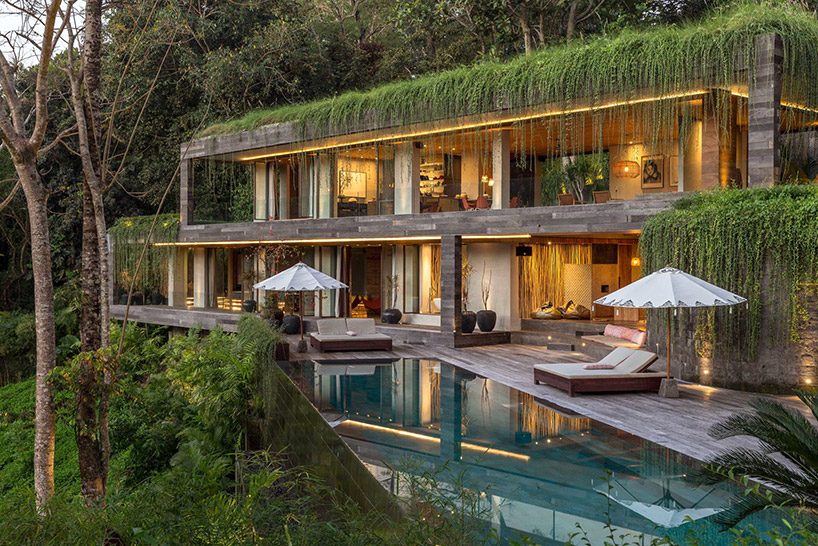 Womhouse S Chameleon Villa Disappears Within Its Balinese