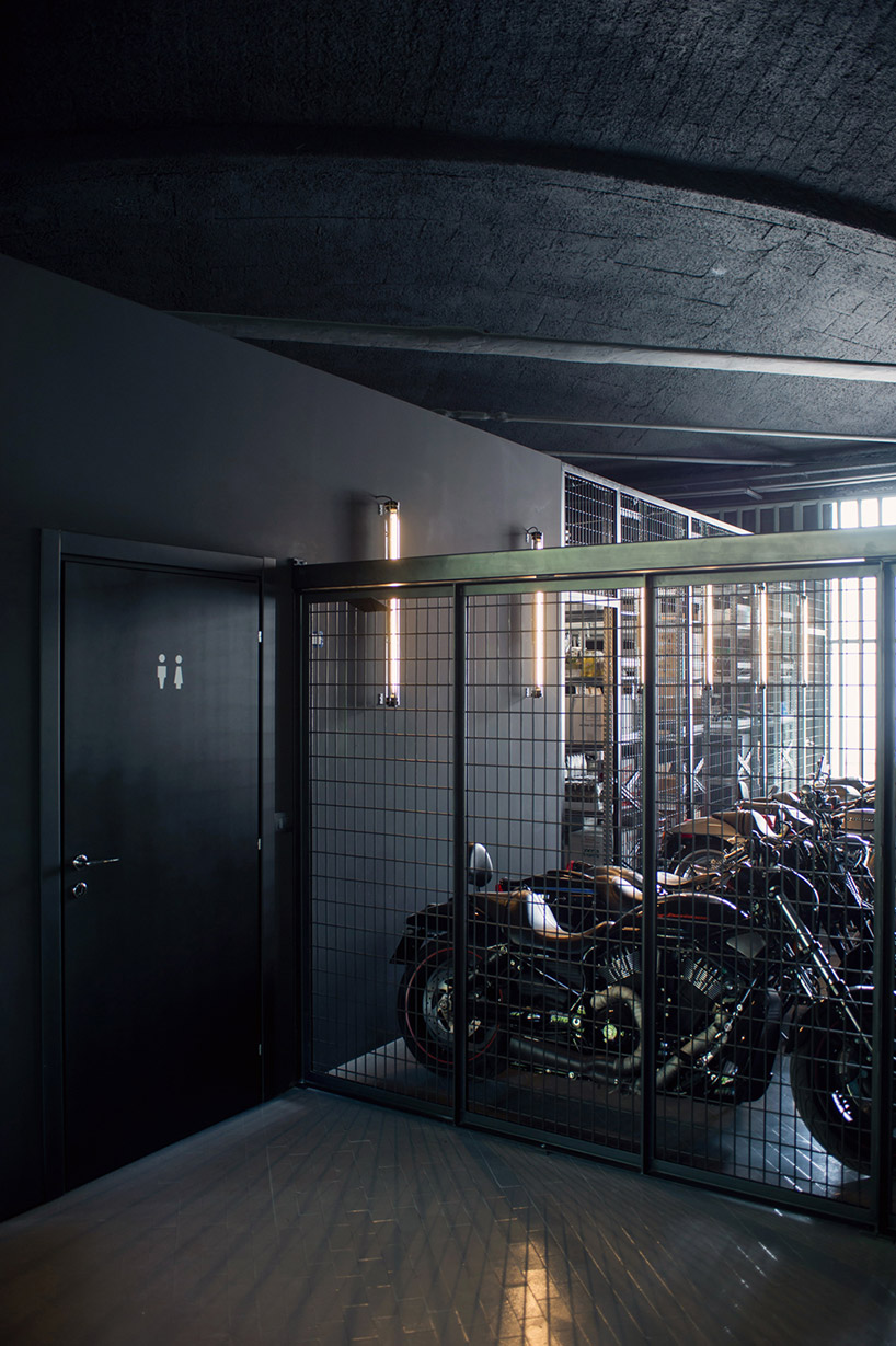 visual display's concept store references eni agip's filling station motels