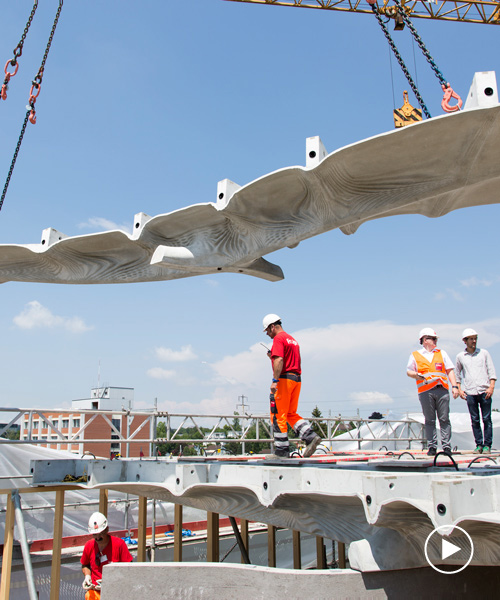 This Digitally Fabricated Smart Slab Is Half The Weight Of A