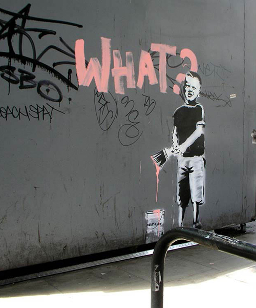 'what the hell is that?' banksy denies massive moscow exhibition