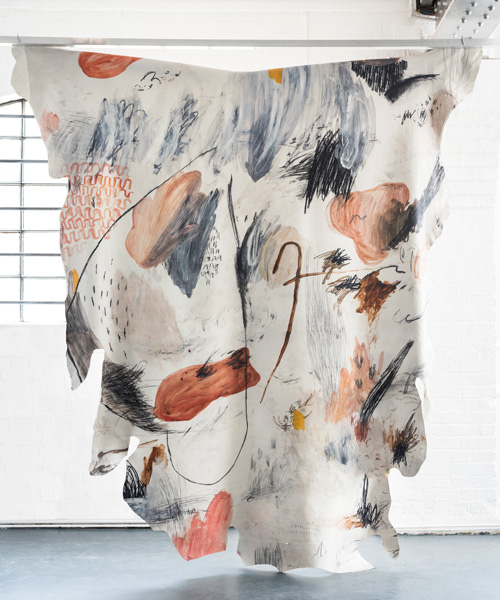 tom dixon and faye toogood among designers invited by bill amberg to debut new digitally printed leather