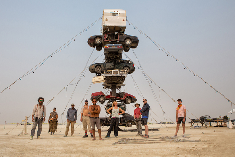 burning man 2018 art installations and architecture: a preview of this year's I, Robot theme designboom