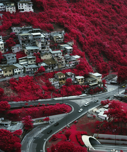 infrared photography shot by vicente muñoz encapsulates urbanization vs. nature