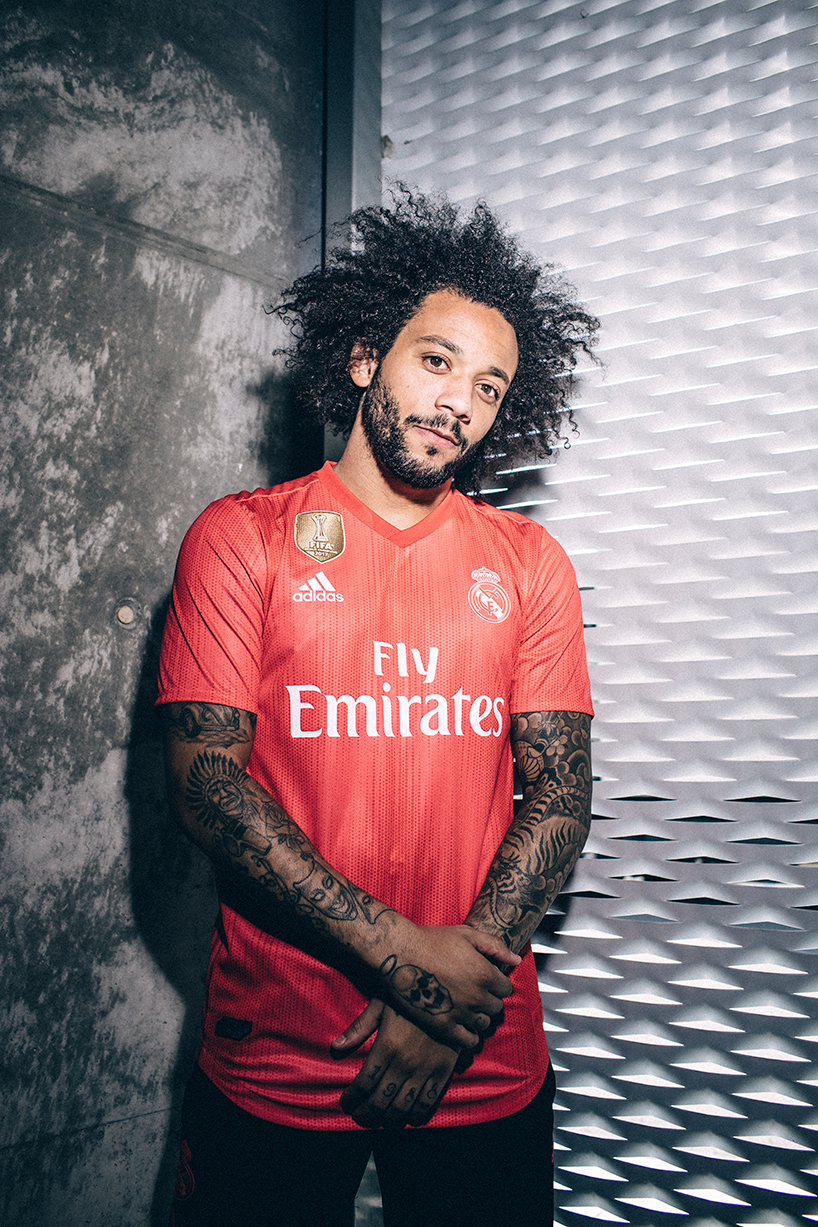 Adidas uses ocean plastic for coral-coloured Real Madrid kits