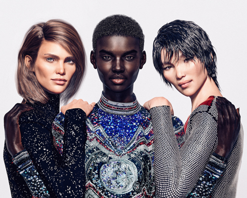 virtual army of digital supermodels replace real people in fashion campaign by balmain