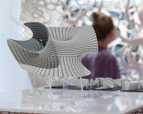 zaha hadid architects' ZHCODE exhibits revolutionary digital design technologies in london