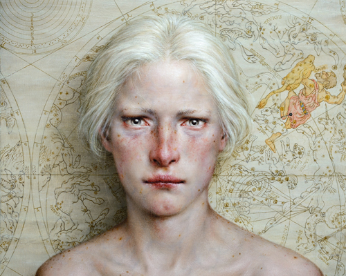 dino valls paints nude bodies somewhere in between pain and beauty