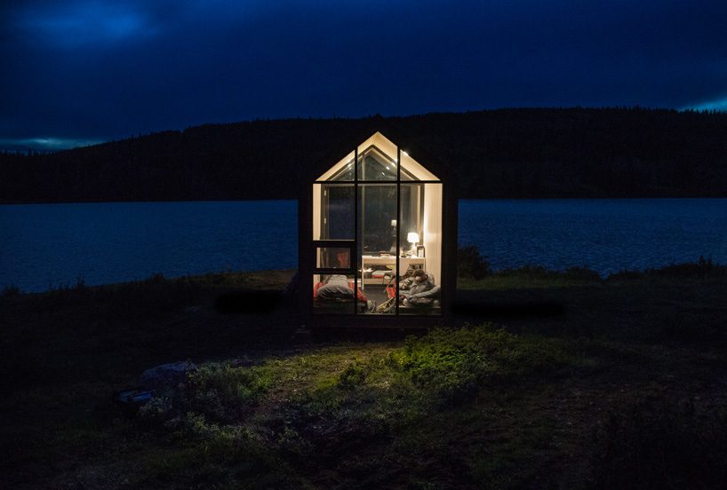 'plug and play' prefab cabin by drop structures can be installed without a building permit