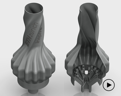 ETH zurich designs peakBoil, a 3D-printed camping stove