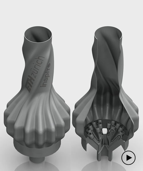 ETH zurich designs peakBoil, a 3D-printed camping stove