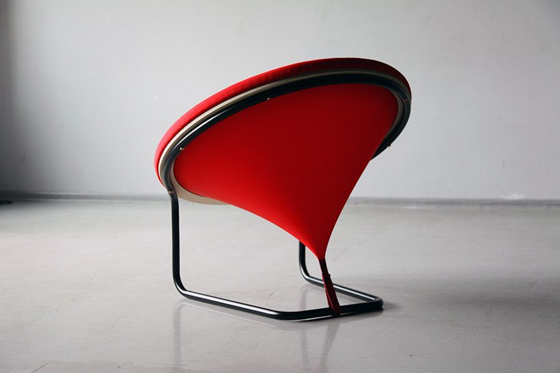 gaudutė žilytė's red dot chair designboom
