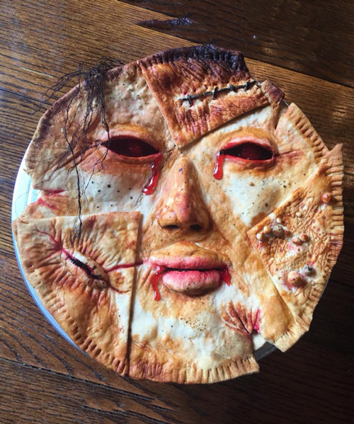 these gruesome face pot pies are the embodiment of every sweeny todd fan dream