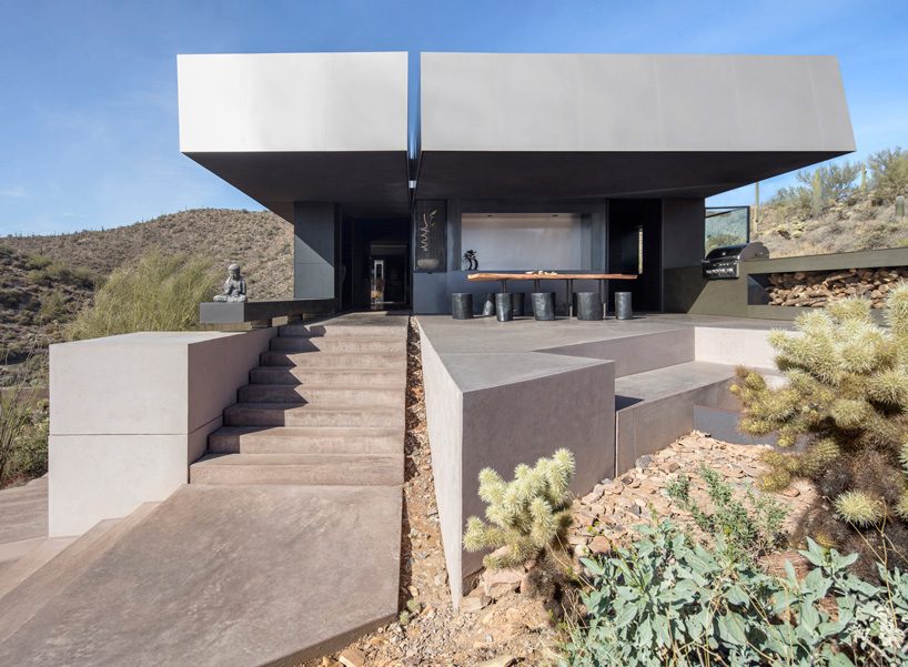 wendell burnette architects' arizona desert house expands ...