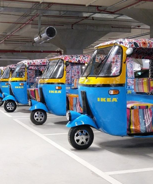 IKEA's first india store will use solar powered electric rickshaws for deliveries