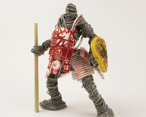 taishi arimura crafts instant noodle samurai warriors