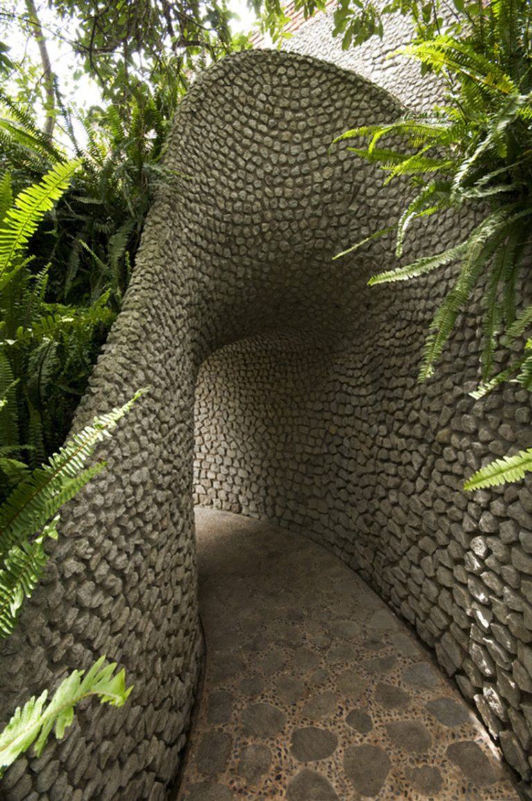 this psychedelic mexican snake house is probably the most surreal