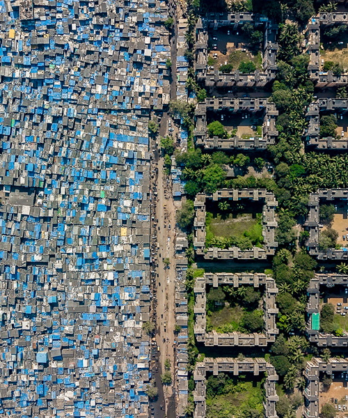 unequal scenes: drone photography documents stark social inequality across the world