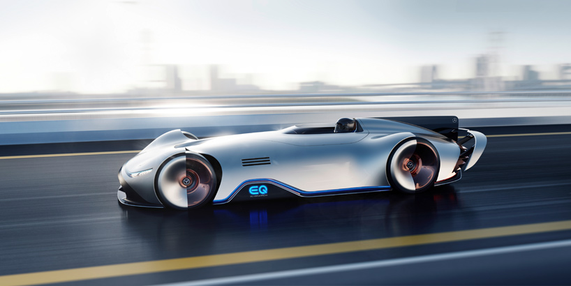 mercedes-benz EQ silver arrow unveiled at concours d’elegance at pebble beach