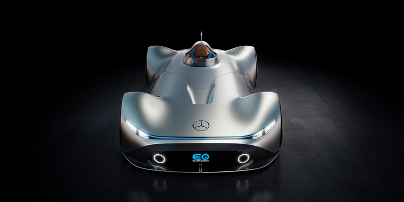 mercedes-benz EQ silver arrow unveiled at concours d’elegance at pebble beach