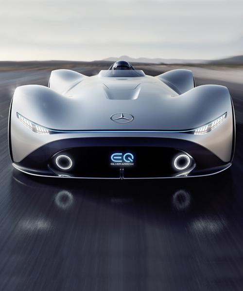 mercedes-benz EQ silver arrow unveiled at concours d’elegance at pebble beach