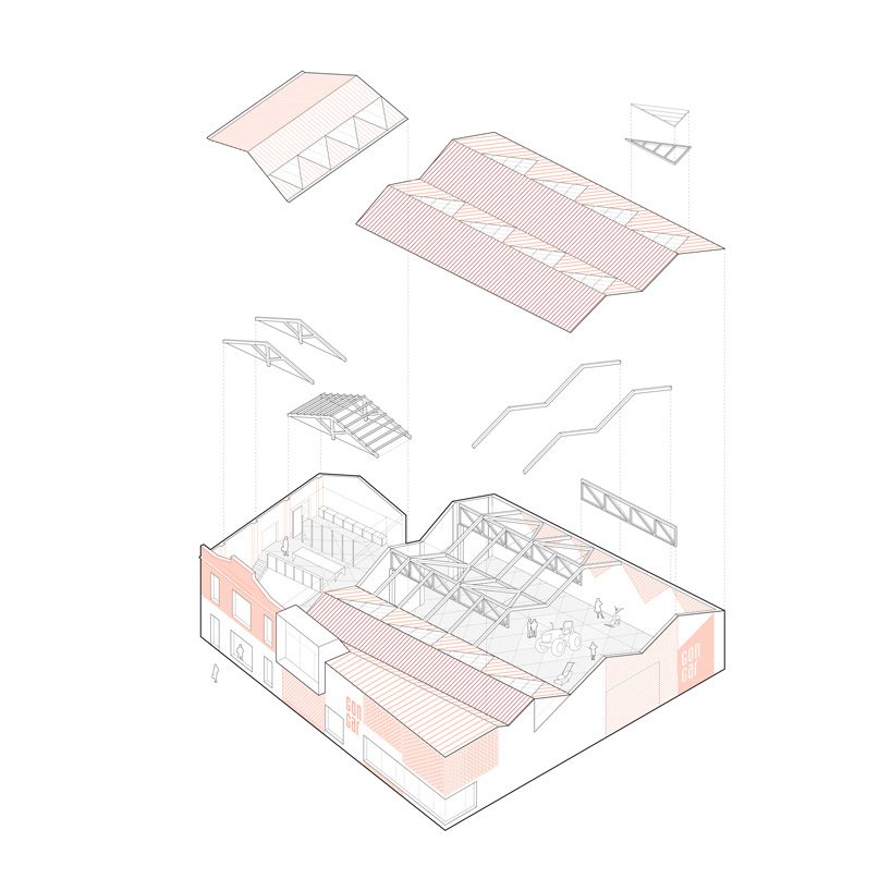 NUA arquitectures refurbishes an agricultural machine repair complex in tarragona, spain
