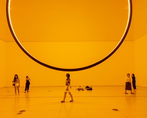 olafur eliasson brings an immersive ring of light to beijing in the unspeakable openness of things