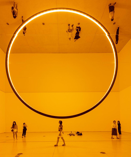 olafur eliasson brings an immersive ring of light to beijing in the unspeakable openness of things