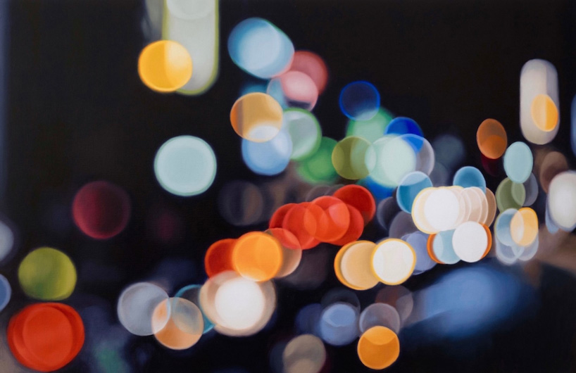 philip barlow's out-of-focus oil paintings depict a world for short-sighted people