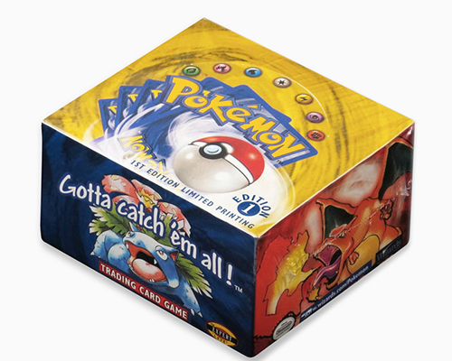 an unopened box of 1999 pokémon cards just sold for $56,000