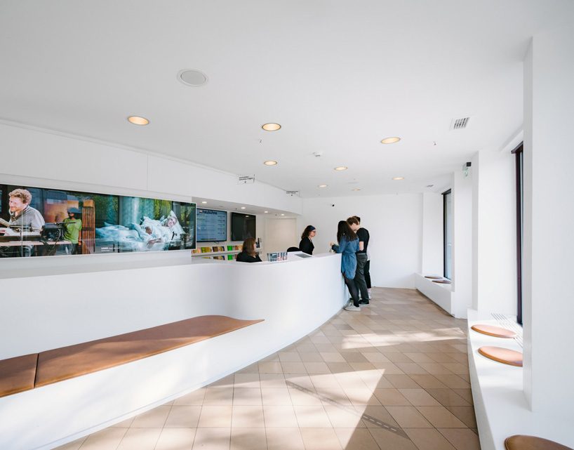 barkow leibinger renovates the reception area of the schaubühne berlin