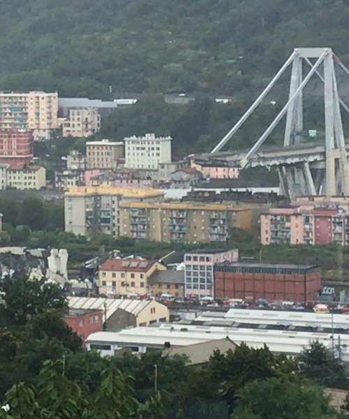 renzo piano says he will help rebuild the genoa bridge after its collapse