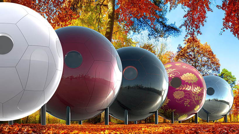 ex-rolls royce engineer designs conker pods for an alternative way of living