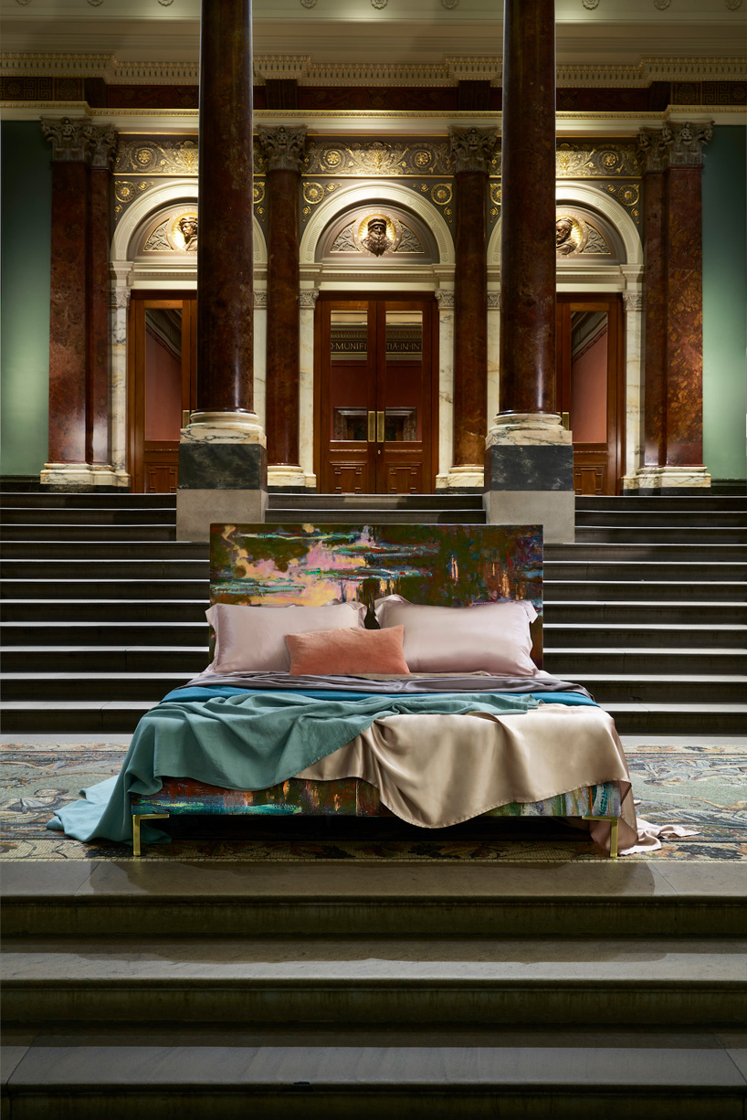 savoir beds and the national gallery invite you to sleep with a masterpiece of your choice