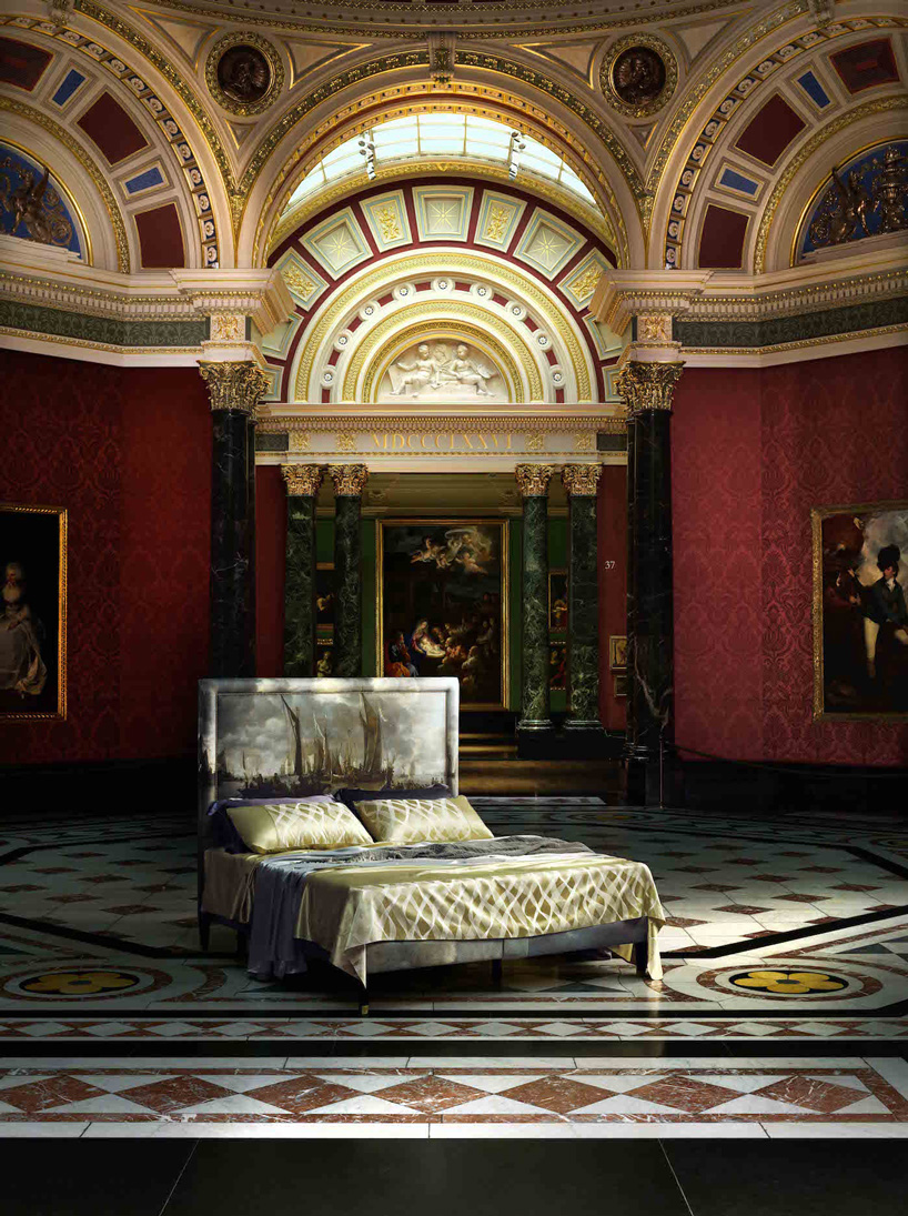 savoir beds and the national gallery invite you to sleep with a masterpiece of your choice