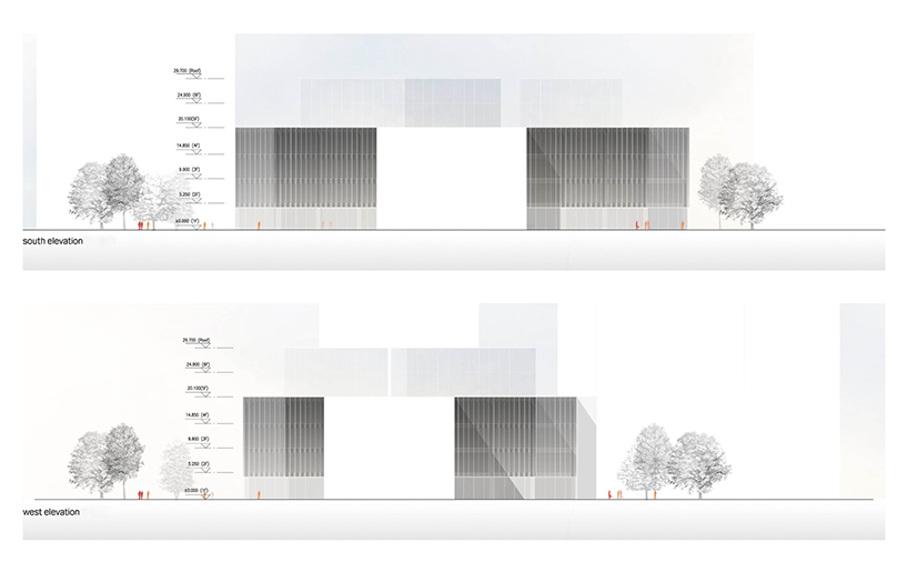 schmidt hammer lassen vanke times center charles petillon beijing designboom