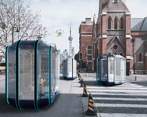 these modular pods by florian marquet are designed to replace homes for future generations