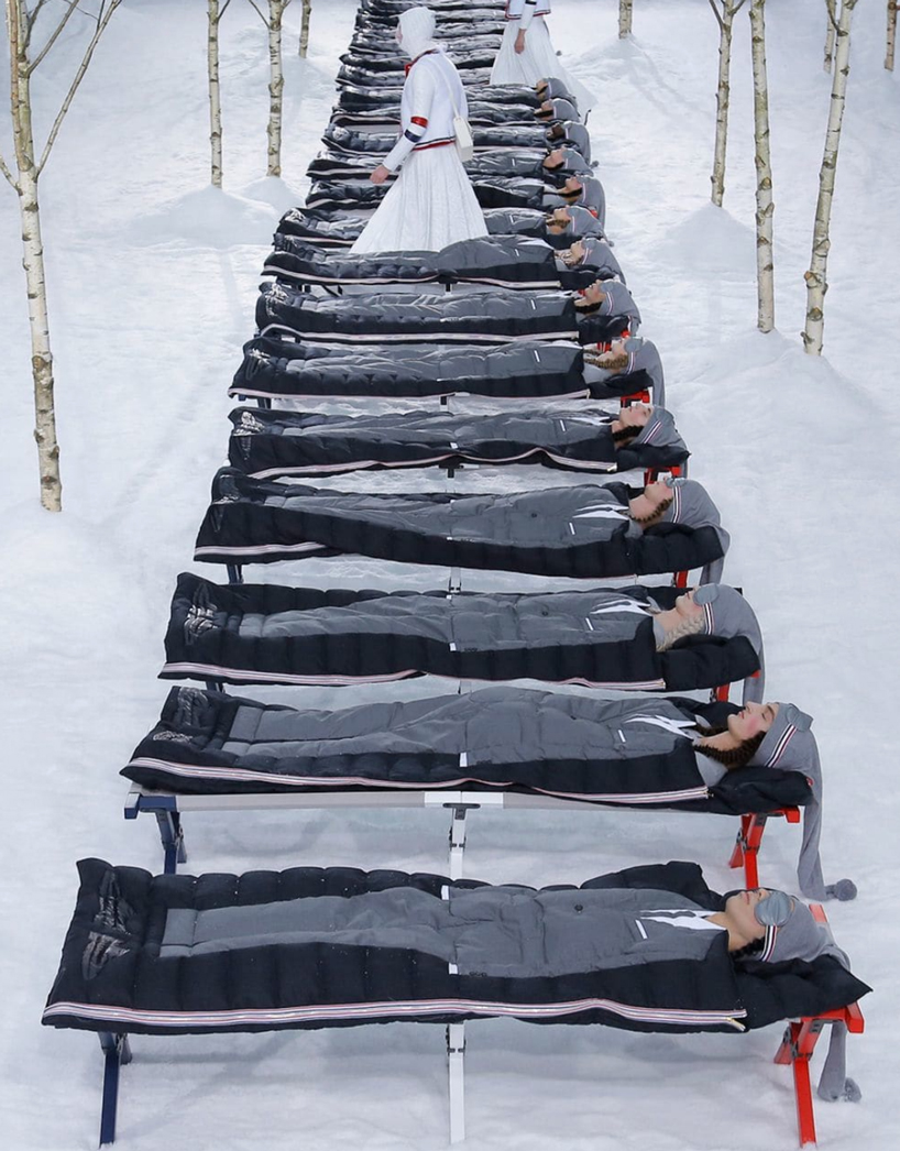 luxury label thom browne releases smart suit sleeping bag for $5,000