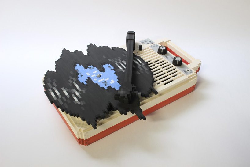 toshiya masuda's low pixel ceramics resemble the icons of 1980s computer games