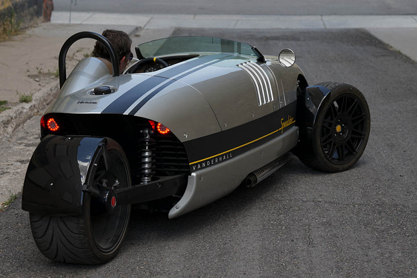 meet the singleseat, threewheeled vanderhall venice speedster