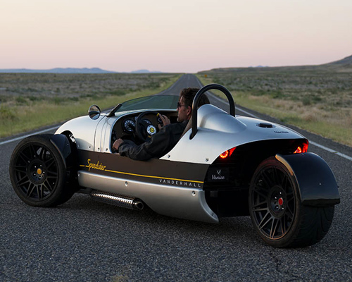 meet the single-seat, three-wheeled vanderhall venice speedster