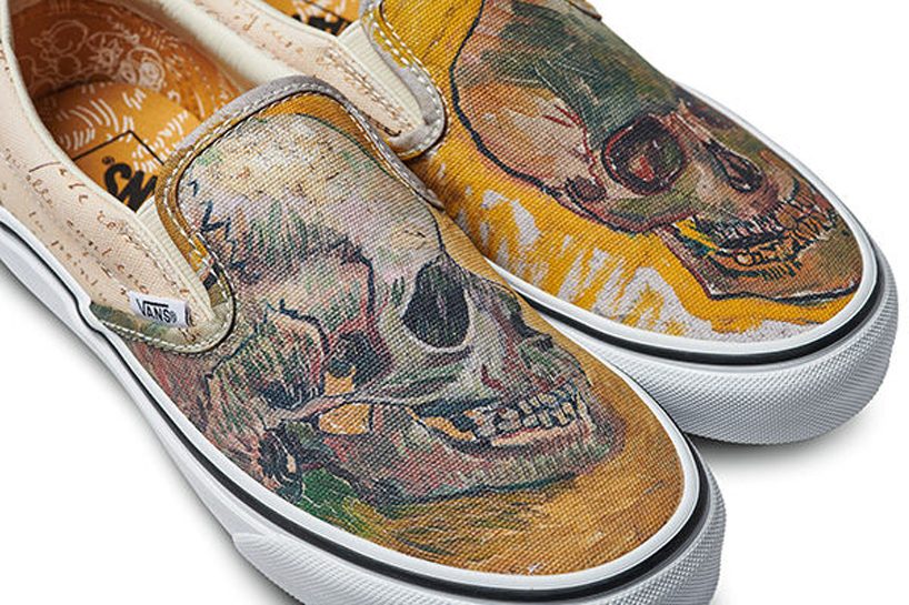 vans van gogh self portrait shoes